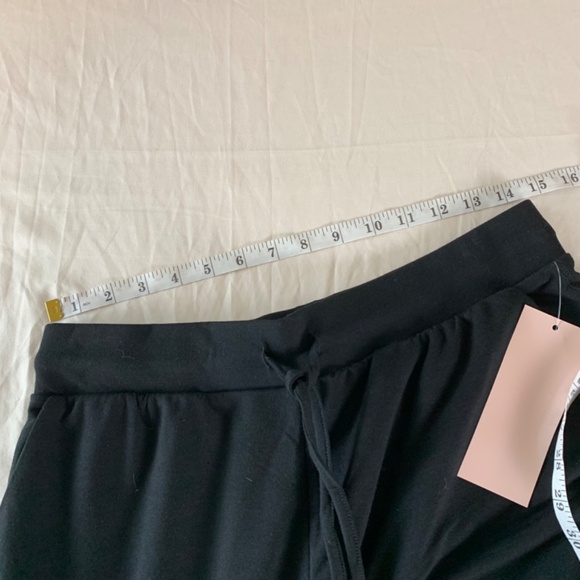 EZ by Nina Leonard black joggers‎ NWT size large - Picture 6 of 9